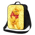 thumbnail image 1 of Winnie Bear P-ooh Lunch Bags Portable Insulated Lunch Box Tote Bag Cooler Office Picnic, 1 of 9