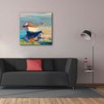 thumbnail image 3 of Epic Graffiti 'Bottle Green Boat' by Beth Forst, Giclee Canvas Wall Art, 37"x37", 3 of 8
