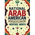thumbnail image 3 of LUUFILx Arab American Heritage Month Banner Colorful Backdrop Decoration Diverse Cultural Celebration Display Event Party Supplies Décor Background, 3 of 6