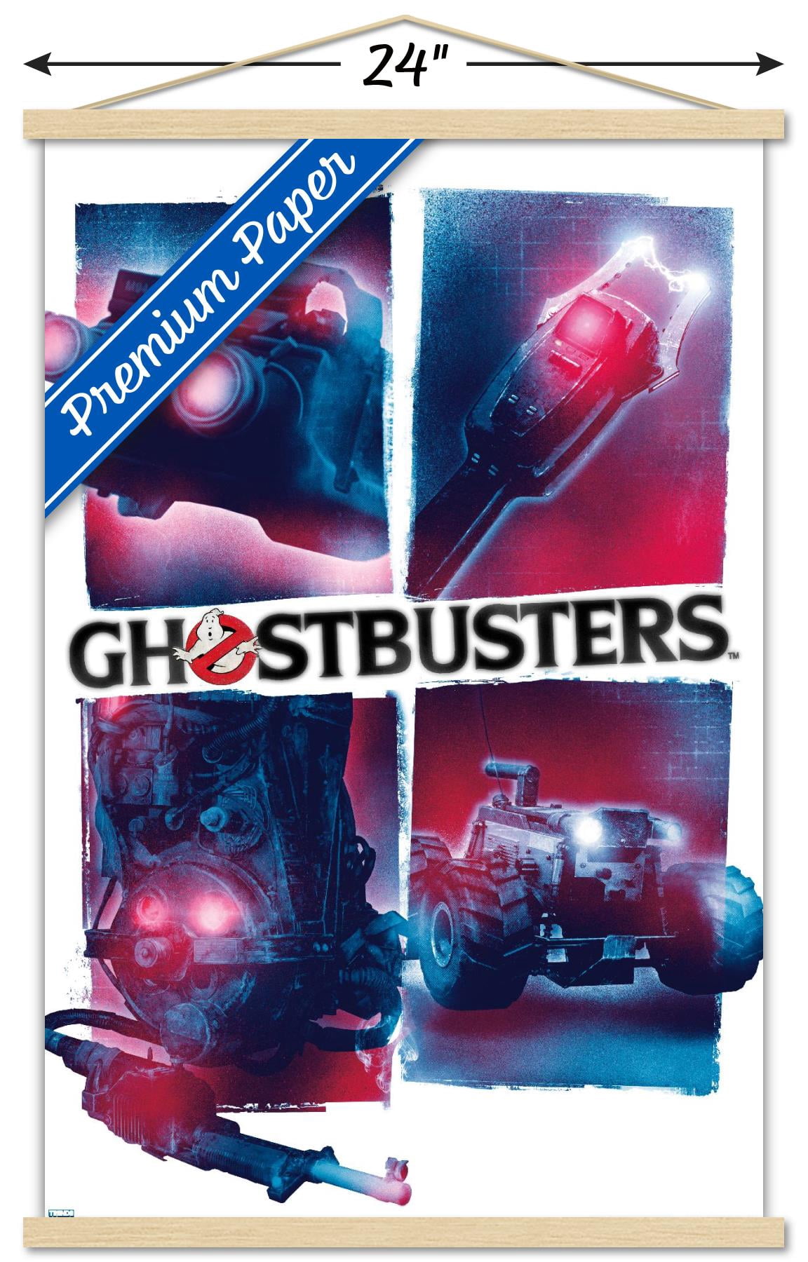Ghostbusters: Afterlife - Tools Wall Poster with Wooden Magnetic Frame, 22.375" x 34"