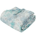 thumbnail image 3 of Your Zone Silver Foil Cheetah Velvet Plush Blanket, 72" x 90", 3 of 6