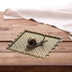 thumbnail image 4 of Small Holder Ornament, Metal Sticks Crafts, Pan, Stand Plate, Landscape, for Home Decor Bedroom Desktop , Cuadrado Amarillo Colco Poseedor, 4 of 8