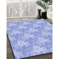 thumbnail image 2 of Ahgly Company Indoor Round Patterned Sky Blue Dress Blue Area Rugs, 6' Round, 2 of 6