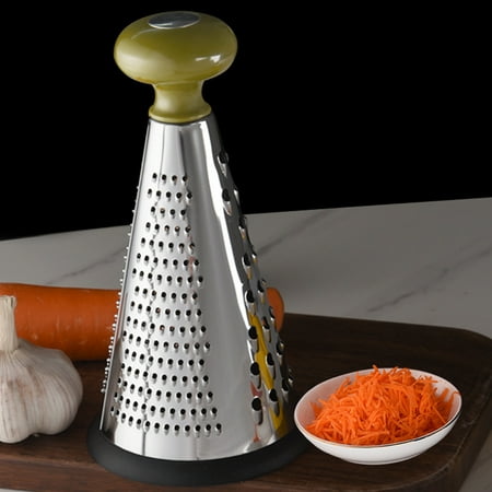 

Christmas Holiday Savings 2023! QTOCIO Kitchen Gadgets Vegetables Slicers - Stainless Steel Perfect Box Grater For Cheese Vegetables Ginger - Dishwasher Safe Cheese Grater