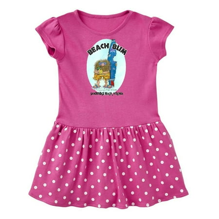 

Inktastic Beach Bum Sandbridge Beach Virginia Gift Baby Girl Dress