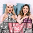 thumbnail image 5 of Dog Mom Blanket Gifts for Girls Women Dog Lovers Gifts Super Soft Flannel Dog Throw Blanket for Women Birthday Mother''s Day 50"x60", 5 of 6