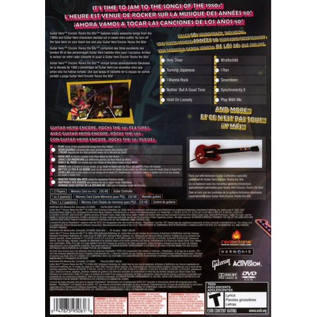 Pre-Owned Guitar Hero Encore:Rock The 80 (Playstation 2) (Good)