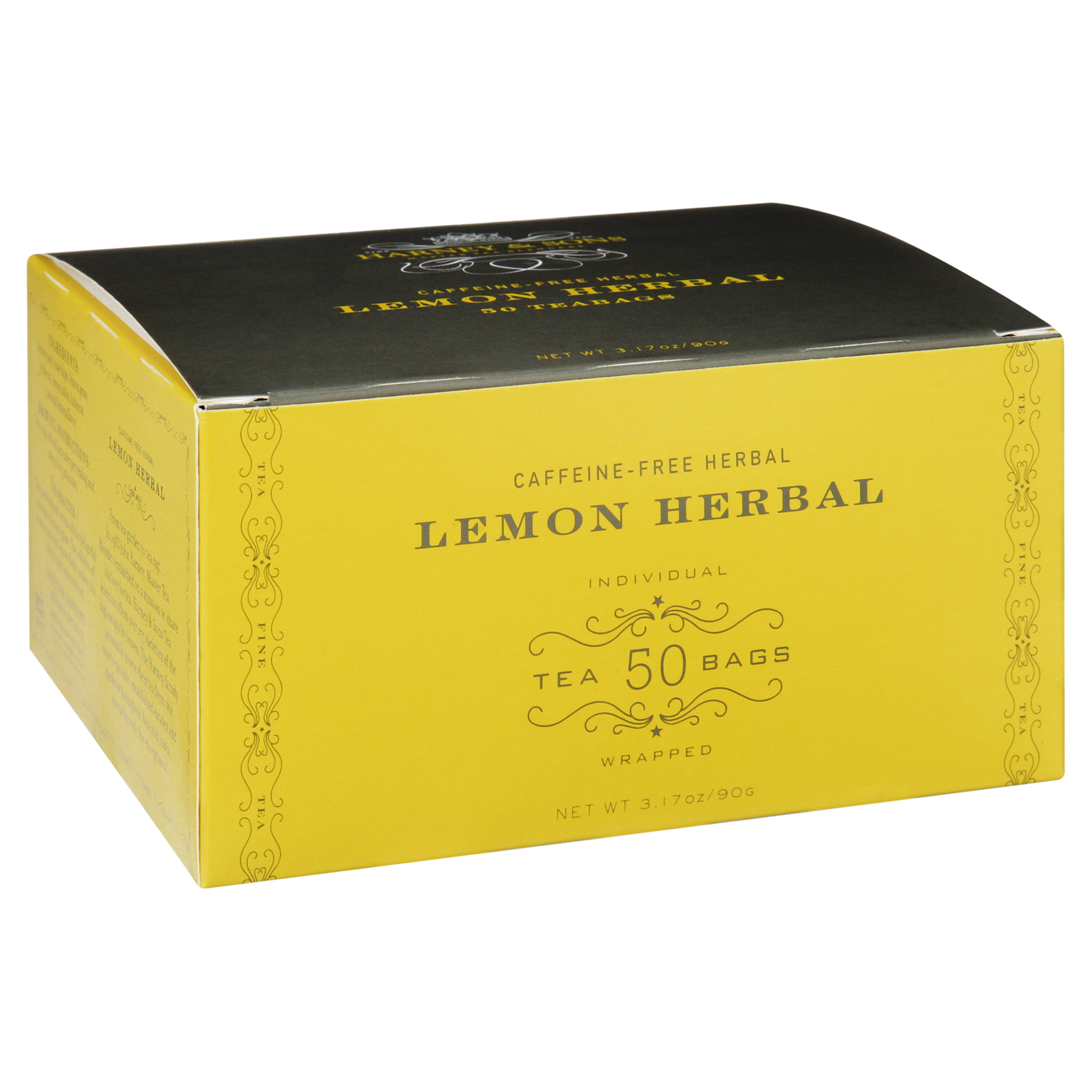 California Lemon Tea Extra Sweet, Eco-Conscious Zip Pouch, Caffeine Free,  Pure Loose Leaf Tea Grown in America — American-grown Delicious by HARTS®