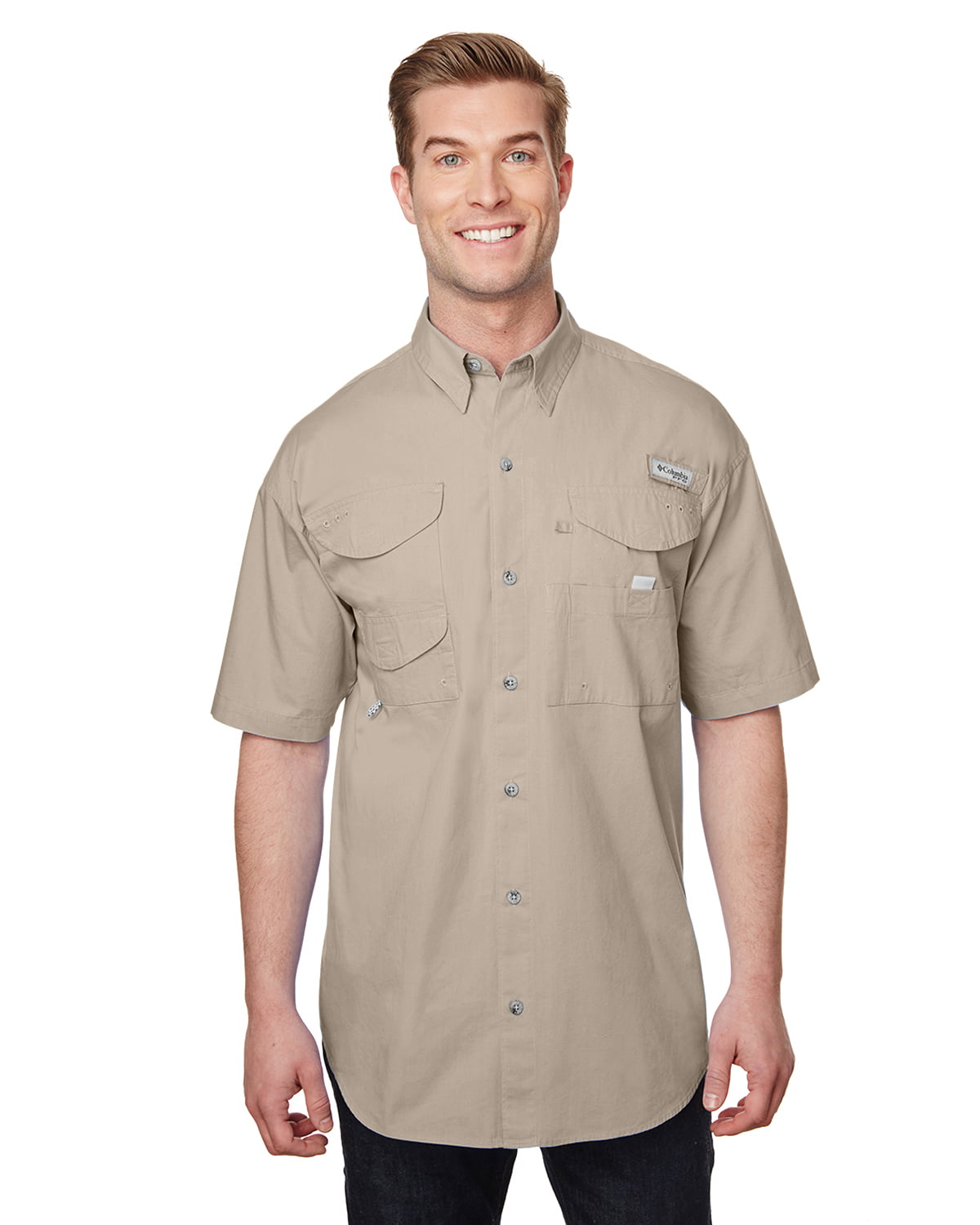 Columbia 7130 Men's Bonehead Short-Sleeve Shirt 