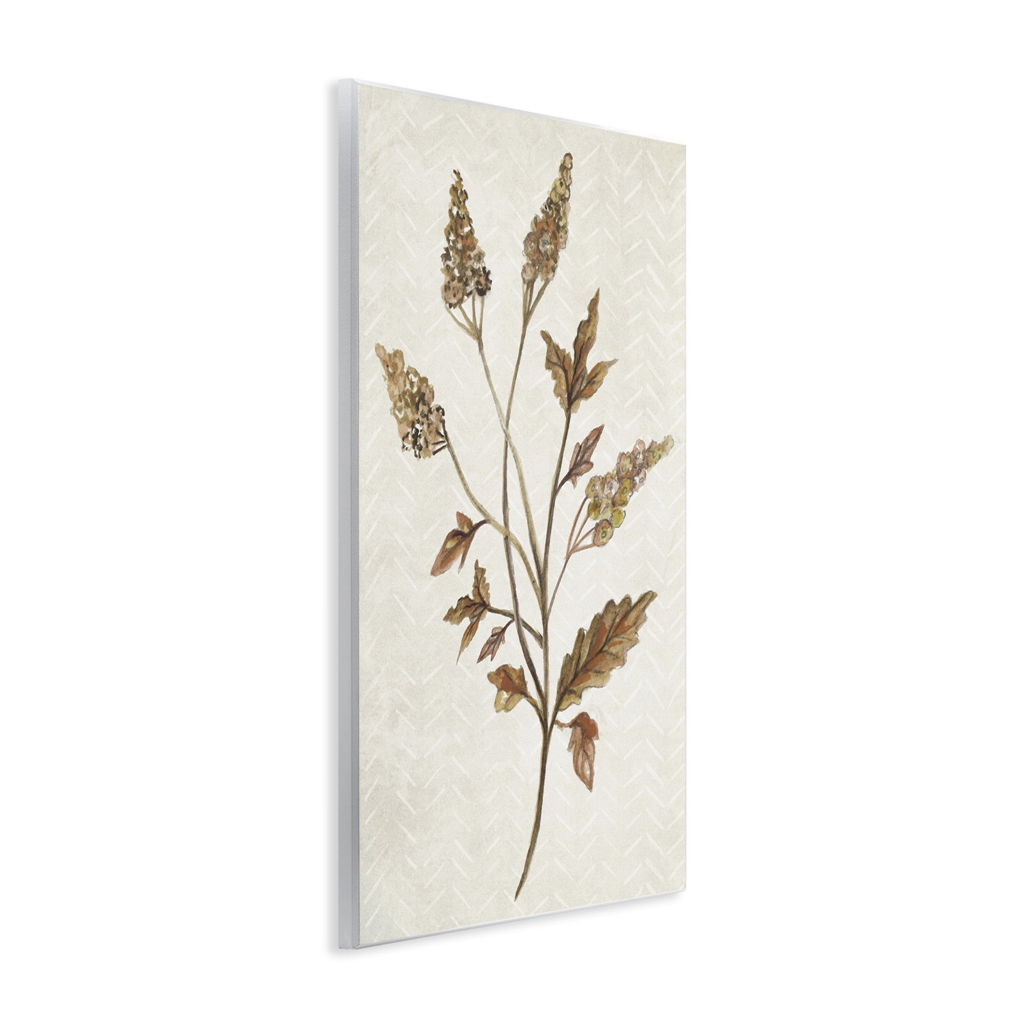 Stupell Industries Neutral Garden Botanics Botanical & Floral Painting Unframed Art Print Wall Art, 13 x 19