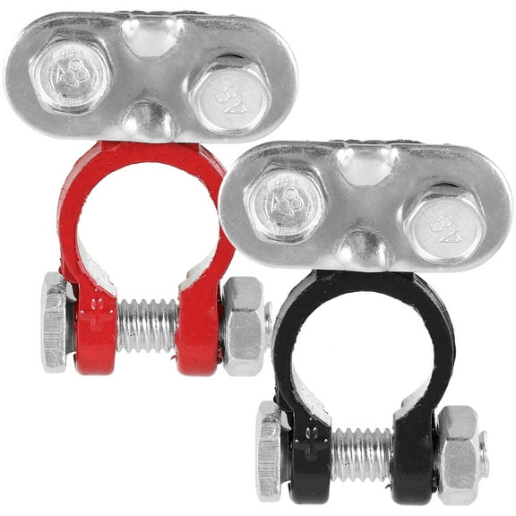 BERTDOMD 2pcs Battery Terminal Connectors Car Battery Terminals Clamps Cables Terminal Connectors