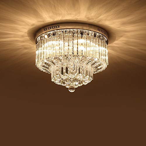 Trans Globe Lighting LED-40551 SL Indoor Borromeo 13.75 Flushmount Silver