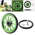 thumbnail image 1 of Bicicleta Plegable Cola Rueda Fácil de 64 mm Verde, 1 of 6