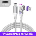 thumbnail image 3 of AUFU-Cable de carga magnética PD3.1, Cable USB C de 240W, carga rápida 5A para Macbook, PC, Cable magnético tipo C para iPhone, Samsung, Xiaom, 3 of 5
