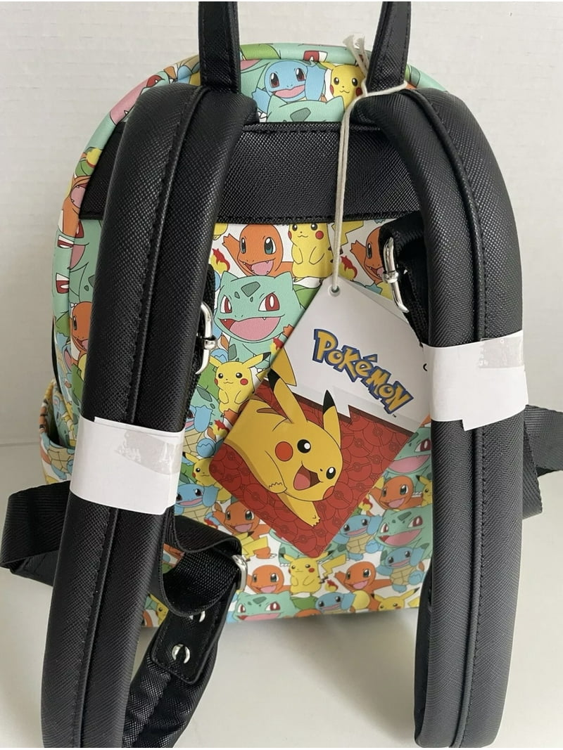 Loungefly Pokemon Starters All Over Print Mini Backpack Women\'s Fashion Bag Loungefly Pokémon Starters All-Over Print Mini Backpack  main image 3