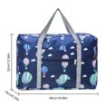 thumbnail image 2 of Bolsa de almacenamiento de ropa plegable para mujer, bolso informal de fin de semana, bolso Simple de vacaciones para mujer, 2 of 6