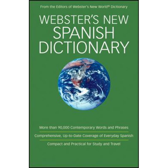 Pre-Owned Webster's New Spanish Dictionary (Paperback) 047048876X 9780470488768