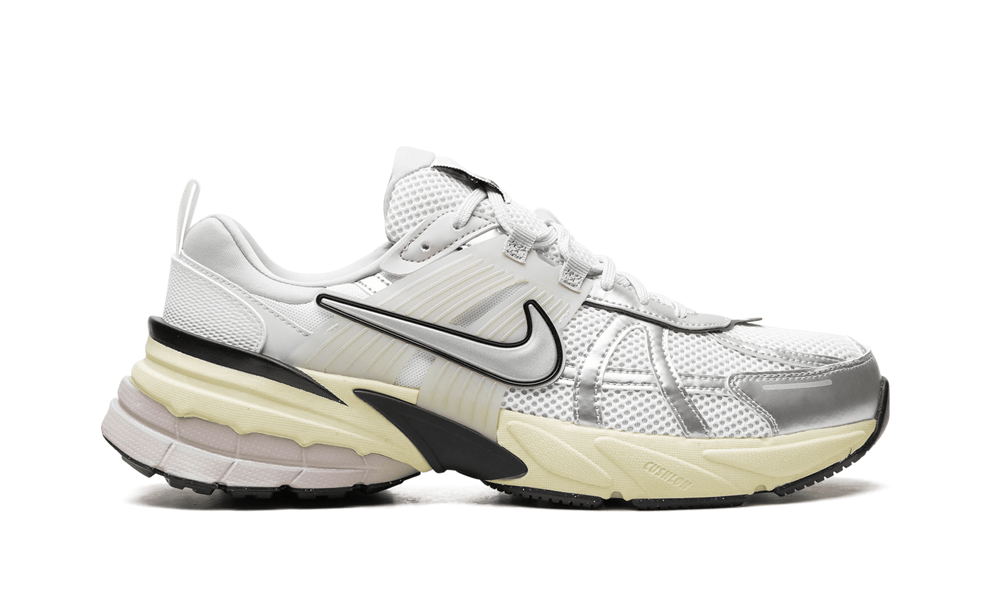 NIKE MENS V2K Run "Pure Platinum Metallic Silver" HJ4497 100 from Stadium Goods