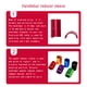 thumbnail image 3 of Sonducket Paquete de 2 manillar de bicicleta Shim Stem reductor aleación de aluminio espaciador rojo Type3 NO3 Sonducket OD023290-01, 3 of 6