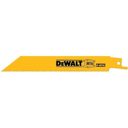 DeWalt DW4839B25 Reciprocating Saw Blade Wood/Metal 12"- 10/14 TPI