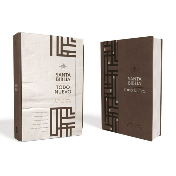 Rvr60, Santa Biblia, Nuevo Creyente 'Todo Nuevo', Leathersoft, Café, Comfort Print, (Hardcover)