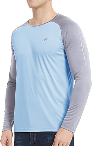 RlaGed Mens UPF 50 UV Sun Protection Running Shirts Long Sleeve Quick Dry Sports Hiking Fishing Shirts for Men