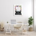 thumbnail image 3 of Stupell Industries Love You Mom Typewriter Botanical & Floral Painting Gallery Wrapped Canvas Art Print Wall Art, 30 x 40, 3 of 8