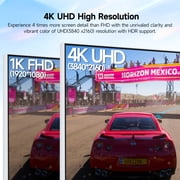 Gawfolk 27 4K 160Hz IPS Gaming Monitor, AMD FreeSync, 120% sRGB, Adjustable Stand, HDMI 2.1/DP 1.4 - White