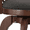 Dark Grey Linen, variant on Weston Home Shapel Swivel Cherry Finish Bar Stool, Black Vinyl