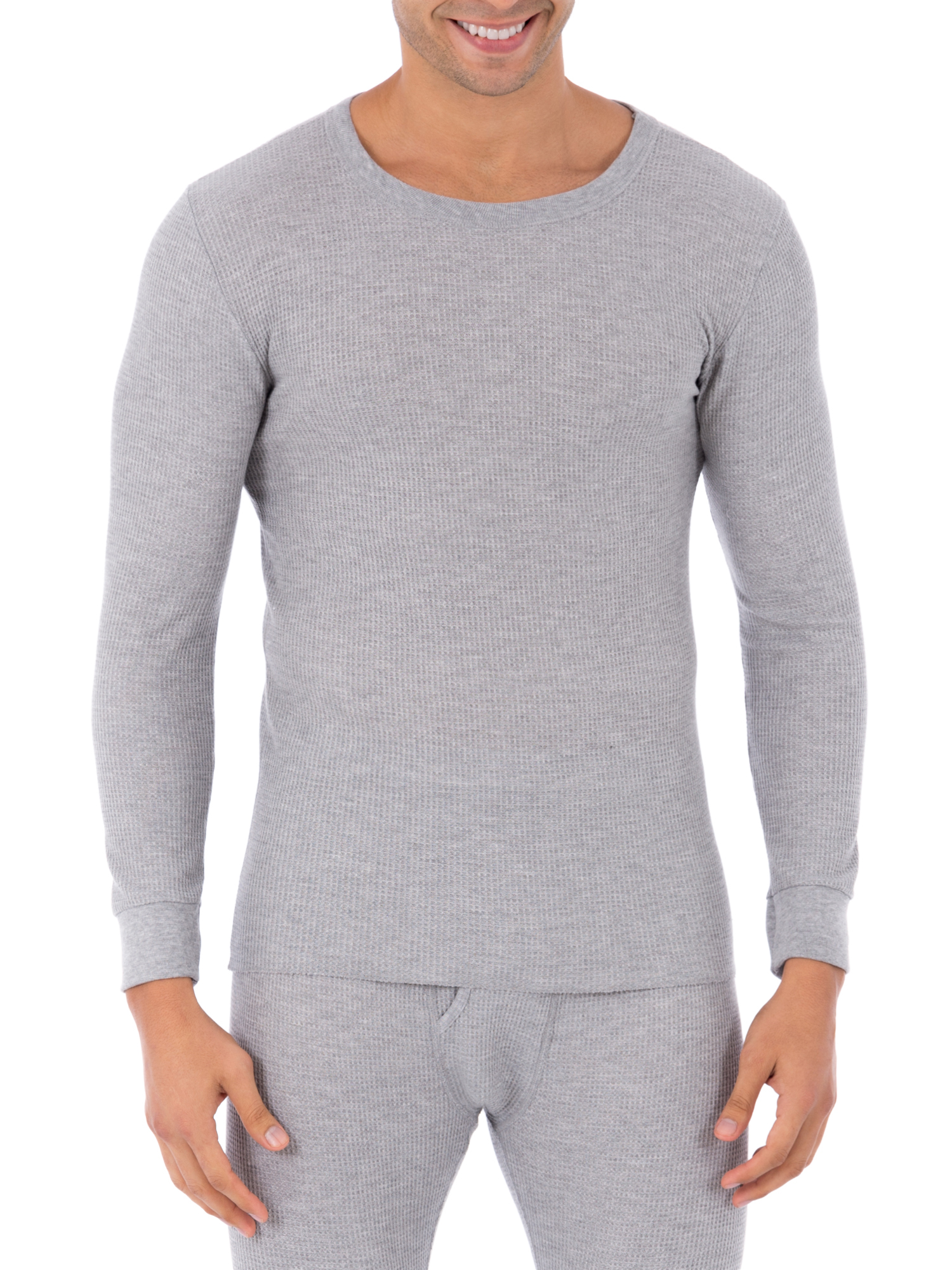 Fruit of the Loom SUPER VALUE Men's Core Waffle Thermal 2 Pack Top - image 5 of 11