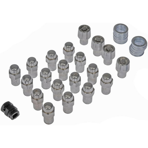 Dorman 711-348 Wheel Lock Set Chrome (Pack of 20)