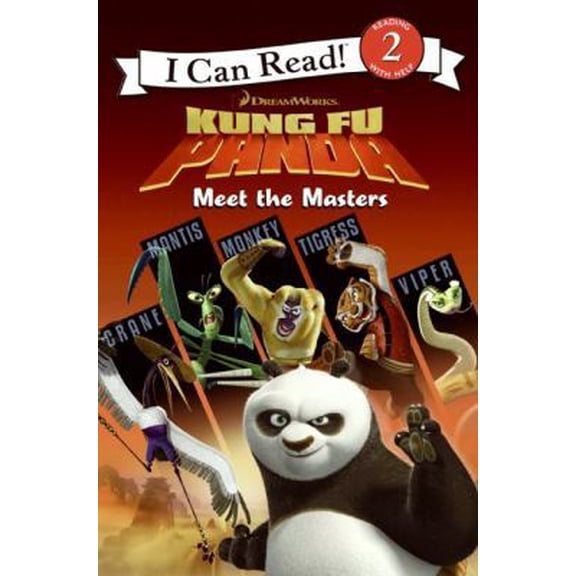 Pre-Owned Kung Fu Panda Meet the Masters (I Can Read. Level 2: Kung Fu Panda) (Paperback) 0061434604 9780061434600
