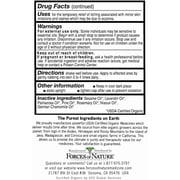 Forces of Nature Eczema Control, Natural, Organic, Relief for Itching, Redness, Plant-based Oil, 5ml