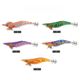 thumbnail image 2 of Cebo de madera para camarones y calamares, 13 cm, 21 g, simulación de camarones, anzuelo de calamar para pesca en el mar que se hunde lentamente, 2 of 4