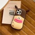 thumbnail image 3 of Case for iPhone 12 Pro Max Case Funny Phone Case Cute iPhone 12 Pro Max Case Kawaii iPhone Cases Sausage Mouth Creative Soft Rubber Bumper Shockproof Protective Case Cover for Women Girls, 3 of 8