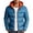 Light Blue, variant on Men Parkas for Winter Insulated Coat For Cold Weather With Durable Exterior And Warm Front Zipper Lightweight Yet Cozy Outerwear Light Blue L