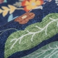 thumbnail image 6 of YOUFORTONG 2x3 Washable Floral Area Rug,Non Slip Soft Thin Carpet for Entryway Bedroom Nursery Farmhouse Dorms,Purple, 6 of 6