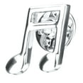 thumbnail image 1 of lionlar Cute Collar Lapel Musical Note Shape Brooch Pin For Clothes, Evening, 1 of 8