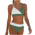 thumbnail image 2 of Juslio Swimsuit for Girls Cute Two Piece Bikini Sets Quick Dry Beach Kids Swimsuits Sizes 5, 2 of 8