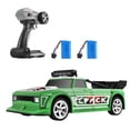 thumbnail image 1 of Remote Control Car, 1:16 Scale 2.4G Remote Control Drift Car High Speed 4WD Racing Car for Adults Boys Girls Kids, Rechargeable Toy Car with LED Lights Spray Function Rubber Tires 3 Battery, 1 of 5