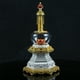 thumbnail image 4 of Bewildely Estupa tibetana exquisita para decoración única del hogar, torre decorativa, adornos de estupa Decoración del hogar, 4 of 6