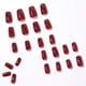 thumbnail image 2 of Apuakthei Uñas postizas Bling-Short Full Cover Press on Nails Art Square Acrílico Puntas de uñas postizas para mujeres y niñas 24 piezas, 2 of 4