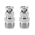 thumbnail image 2 of 2pcs BNC Male Plug To UHF SO239 PL-259 Female Jack RF Coaxial Adapter Cable Connector Compatible For Tektronix Receiver,  , R&S, 2 of 8
