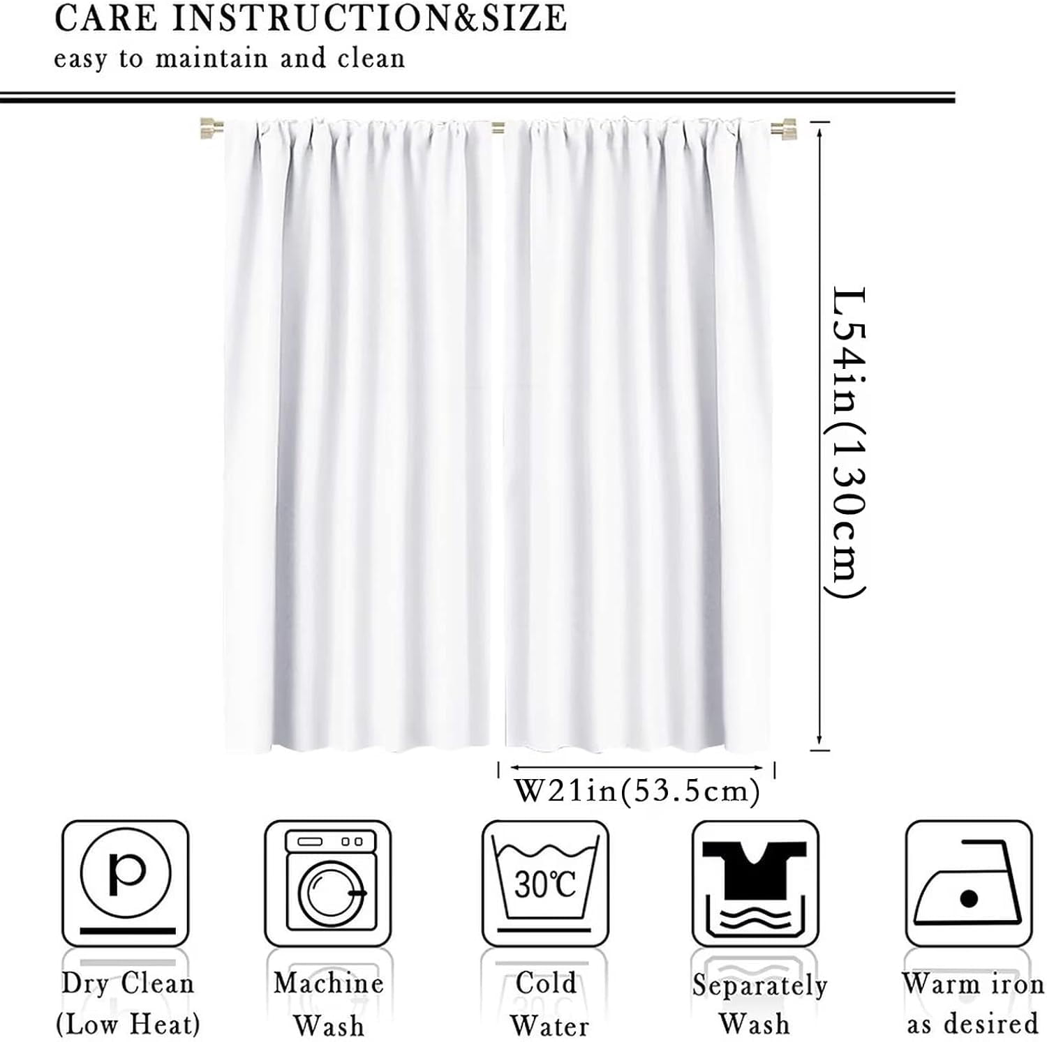 Kids Dinosaur Curtains for Boys Girls Bedroom Decor Cartoon Dino Colorful Cute Funny Animal Printed Blackout Rod Pocket Window Drapes for Baby Nursery Playroom Living Room W42xL54in 2 Panels