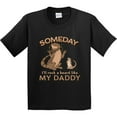 thumbnail image 3 of Inktastic Someday I'll Rock a Beard Like My Daddy-bearded Dragons Youth T-Shirt, 3 of 5