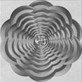 thumbnail image 1 of Ahgly Company Tapis d'Intérieur Lavable en Machine Carré Gris Cendré Transitionnel, 5 Pieds Carré, 1 of 7