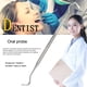 thumbnail image 2 of Crema dental Sincero Sonda de exploración dental acero inoxidable plateada, 2 of 6
