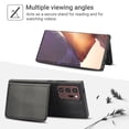 thumbnail image 2 of ELEHOLD Case for Samsung Galaxy Note 20 Ultra, 2-in-1 Magnetic Shockproof Leather Wallet Flip Case Cover, Detachable Card Holder with Stand,Black, 2 of 5