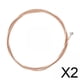 thumbnail image 1 of Cuerdas de bajo,Piezas de repuesto para guitarra acústica Cuerdas,Cuerda de cobre roja clásica Guitarra popular inoxidable,Cuerdas de guitarra acústica para reemplazar la vieja guitarra folk, 1 of 9