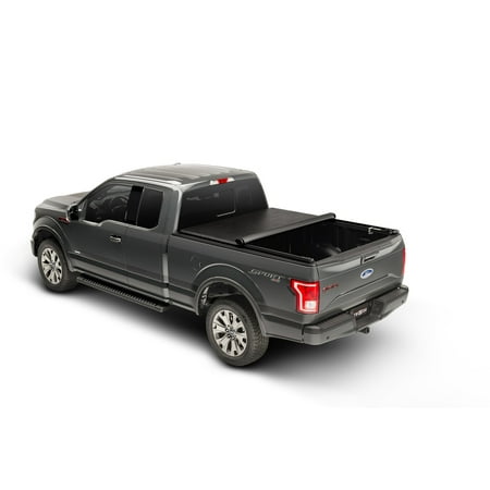Truxedo 297701 Tonneau Cover Truxport R Soft Roll Up Velcro Lockable Using Tailgate Handle Lock Black Vinyl Walmart Canada